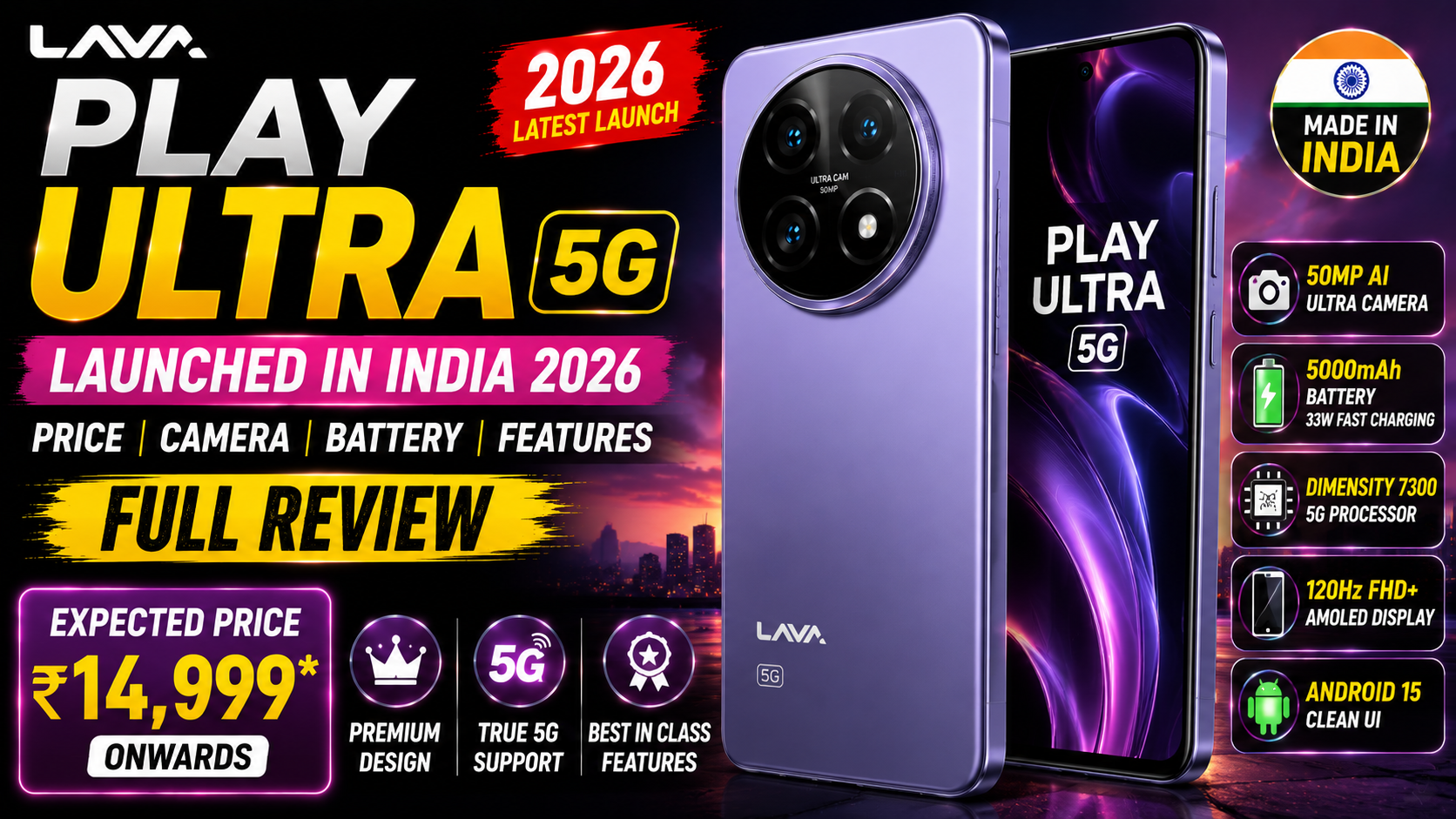 Lava Play Ultra 5G