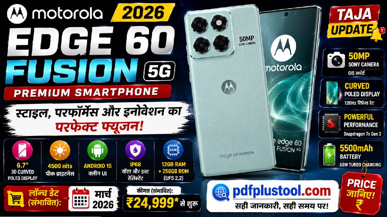 Motorola Edge 60 Fusion